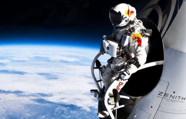Felix Baumgartner asoma al abismo silencioso