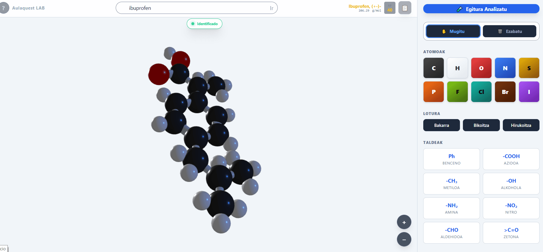 Vista previa de la Simulación de biomoleculas