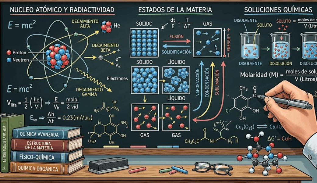 Laboratorios virtuales de química de AulaQuest