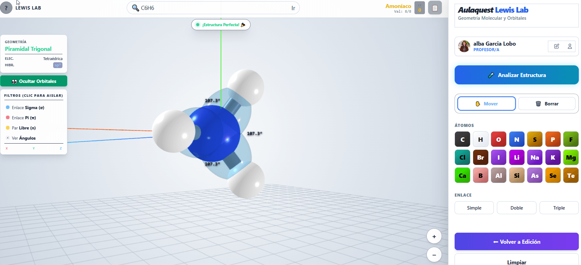 lewis y geometria molecular